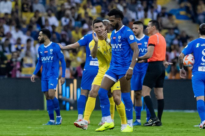 Kristijano Ronaldo i Ali Al Bulajhi, AL Hilal - Al Nasr