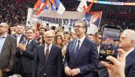 Vučić se obratio u punoj Areni: Pristojna Srbija hoće da gleda u budućnost