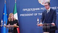 Predsednik Vučić i premijerka Italije Đorđa Melni poslali jasnu poruku nakon tet-a-tet sastanka