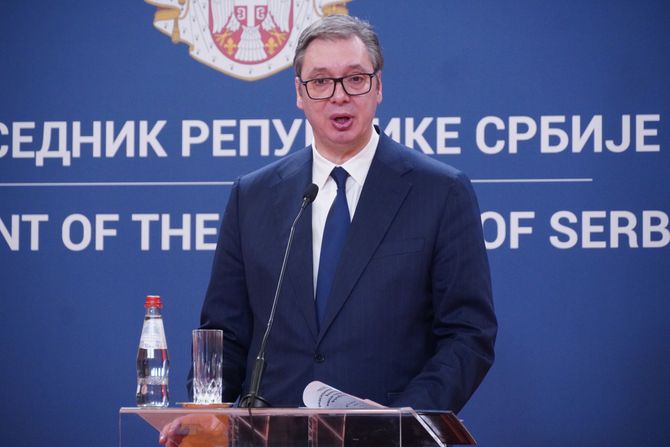 Aleksandar Vučić i Đorđa Meloni Aleksandar Vučić i Đorđa Meloni