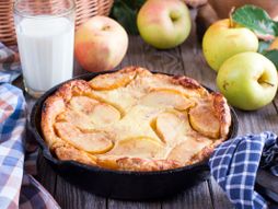 Plačinka, jabuke