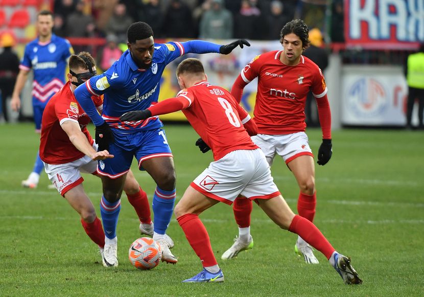 Crvena zvezda pobedila Napredak u Kruševcu sa 1:0 u meču 17. kola Superlige  Srbije - Sportal