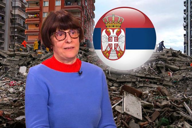 Slavica Radovanović, seizmolog, Turska Srbija zemljotres