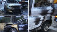 Prve slike automobila koji je izgoreo na Banjici: "Pežo" se zapalio tokom vožnje