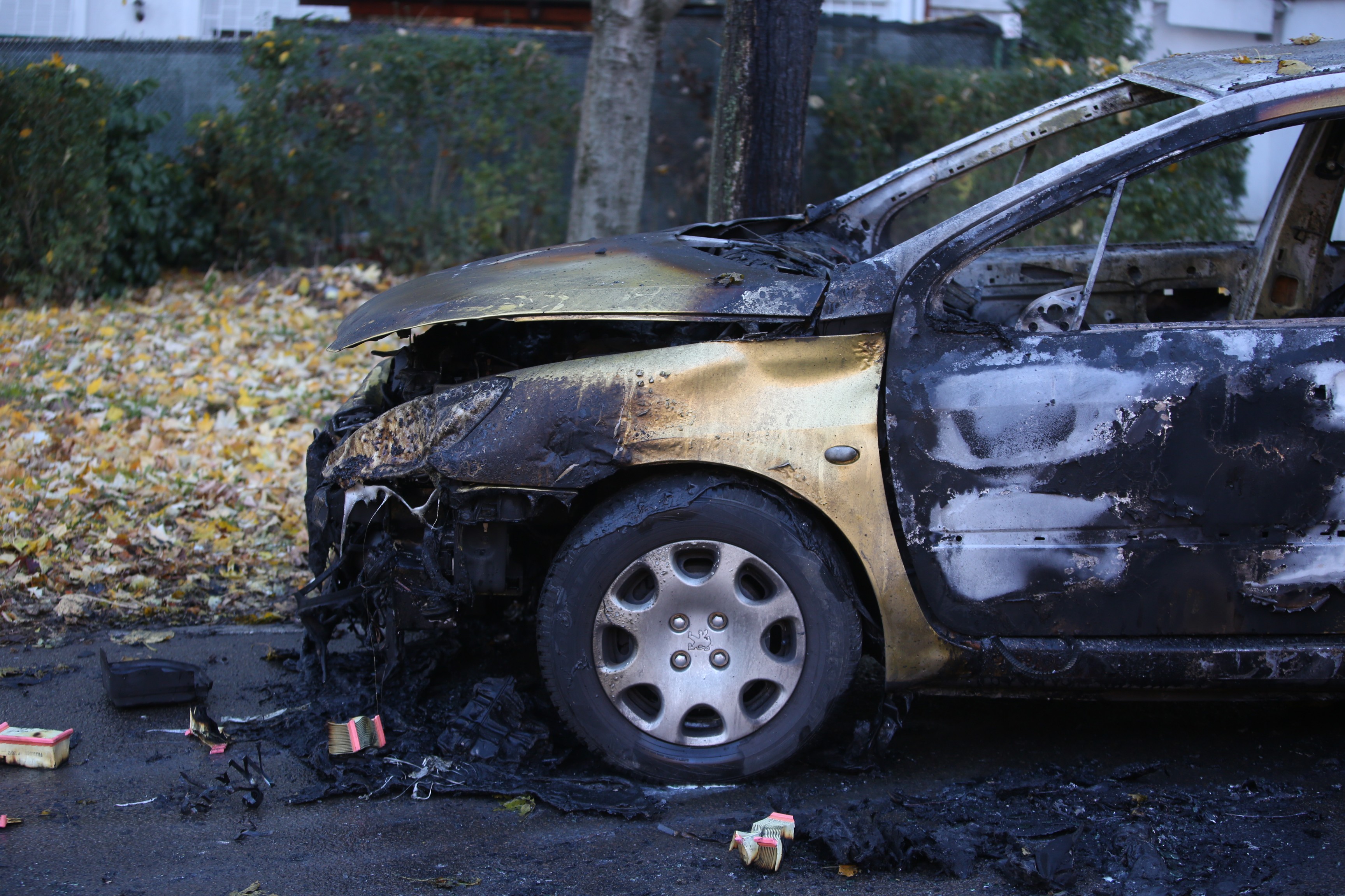 DRAMA NA NOVOM BEOGRADU: Zapalio se automobil, vatrogasci hitno intervenisali
