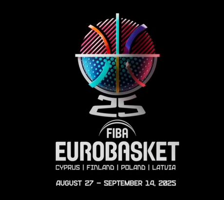 Novi logo za Evrobasket 2025.