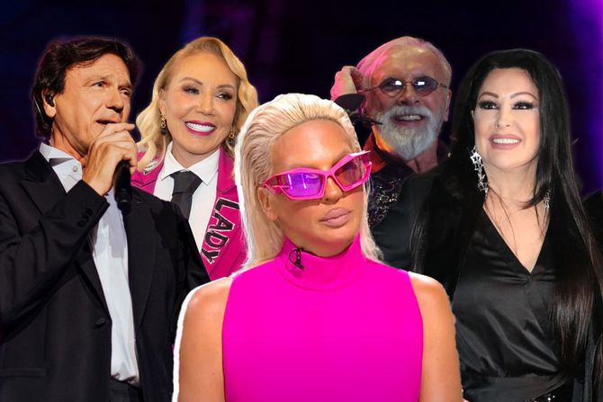 Jelena Karleuša, Zdravko Čolić, Dino Merlin, Lepa Brena, Dragana Mirković