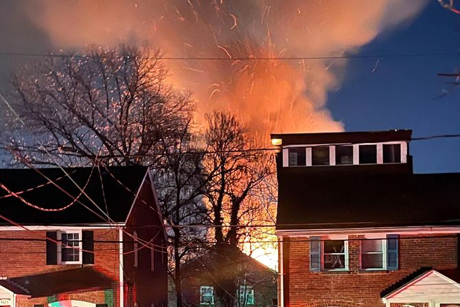 Eksplozija kuća Virdžinija Arlington Eksplozija kuća Virdžinija Arlington