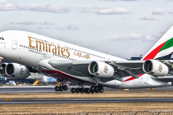 Avioni Emirates Airbus A380