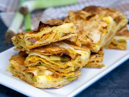 pita soja i praziluk