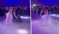 Mladenci iz Hrvatske raznežili Balkan: Nije propustio prvi ples sa svojom dragom ni u invalidskim kolicima