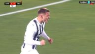 Pogledajte debitantski gol "bisera" crno-belih Dušana Jovanovića