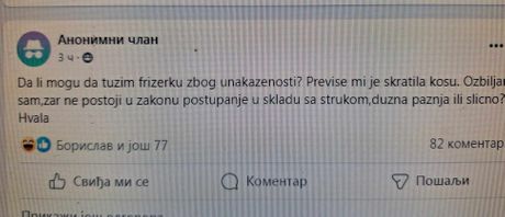 Pitanje Pravnom centru Nis frizer Pitanje Pravnom centru Nis frizer