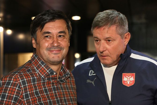 Rade Bogdanović i Dragan Stojković Piksi Rade Bogdanović i Dragan Stojković Piksi