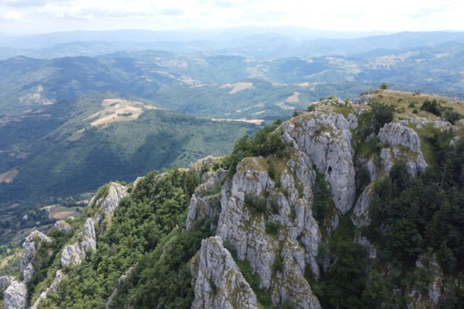 Vidikovac, planina Mučanj