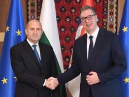 Aleksandar Vučić i  Rumen Radev