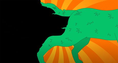 Optička iluzija pas Optička iluzija pas