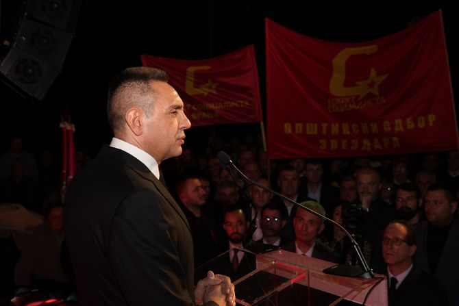 Pokret Socijalista Aleksandar Vulin predizborni skup