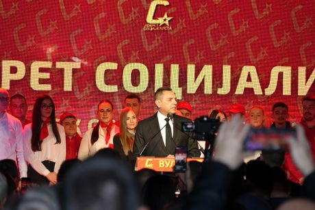 Pokret Socijalista Aleksandar Vulin predizborni skup