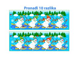 Skrivalica test razlike