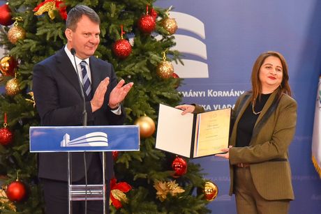 Predsednik Igor Mirovic dodela priznanja Ljudevit Micatek