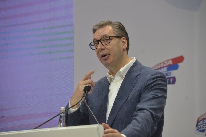 Prokuplje predizborni skup SNS Aleksandar Vučić