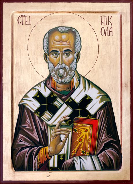 Sveti Nikola, Nikoljdan, svetac, ikona