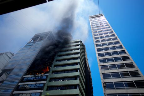 Požar u centru Buenos Ajresa