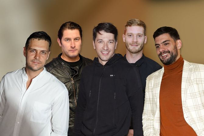Miloš Biković, Milan Marić, Viktor Savić, Aleksandar Radojičić i Petar Benčina Miloš Biković, Milan Marić, Viktor Savić, Aleksandar Radojičić i Petar Benčina