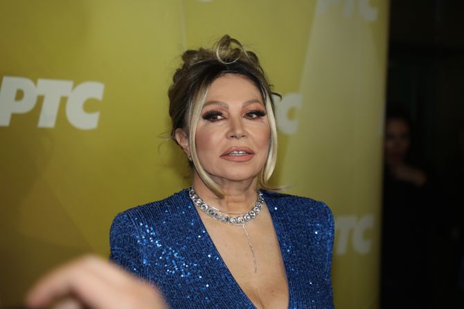 Neda Ukraden, Snimanje novogodišnjeg programa RTS