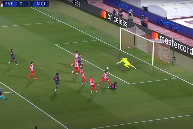 Drugi gol Mančester sitija Drugi gol Mančester sitija