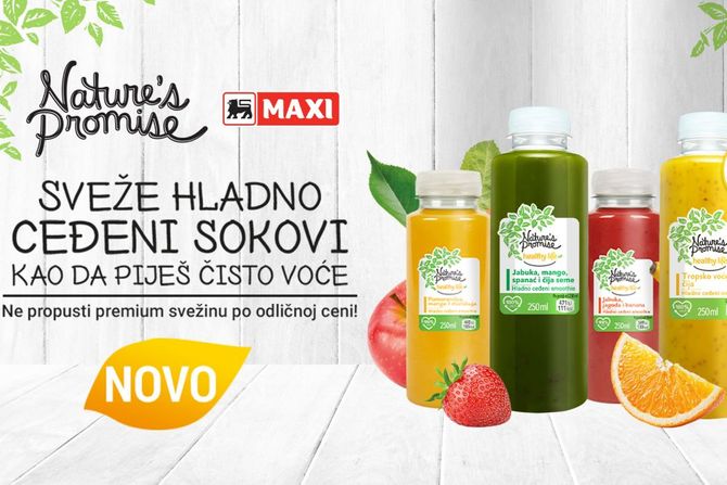 Natures Promise sokovi Natures Promise sokovi