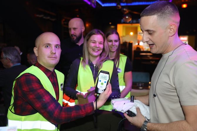 Kampanja "U kola bez alkohola", Novi Sad