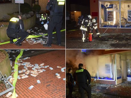 Nemačka Harsefeld bankomat ATM eksplozija novac evro