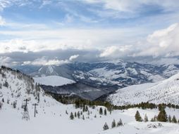 Brezovica planina sneg