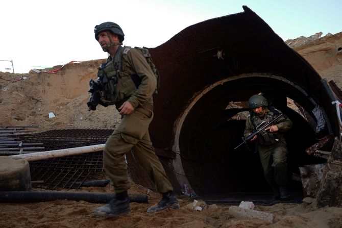 Tunel Hamas rat Izrael