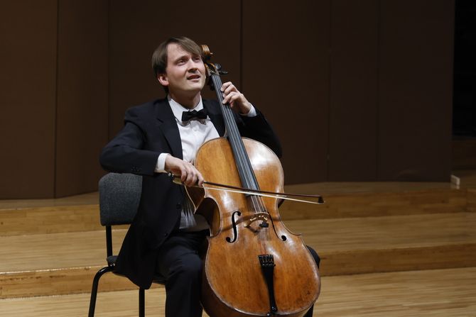 Violončelista Benedikt Klekner je održao koncert u Beogradskoj filharmoniji