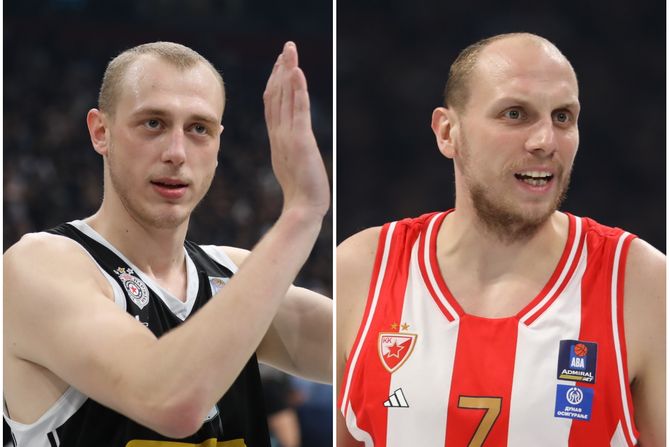 Alen Smailagić, Dejan Davidovac, KK Partizan, KK Crvena zvezda Alen Smailagić, Dejan Davidovac, KK Partizan, KK Crvena zvezda