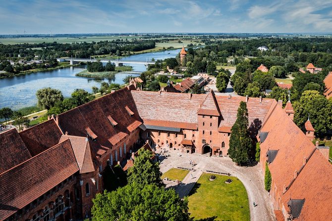 Zamak Malbork Poljska Zamak Malbork Poljska