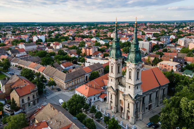 Pančevo panorama