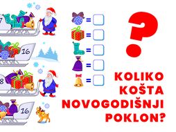 Test mozgalica, Koliko košta novogodišnji poklon?