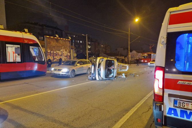 Bulevar kralja Aleksandra, saobraćajna nesreća