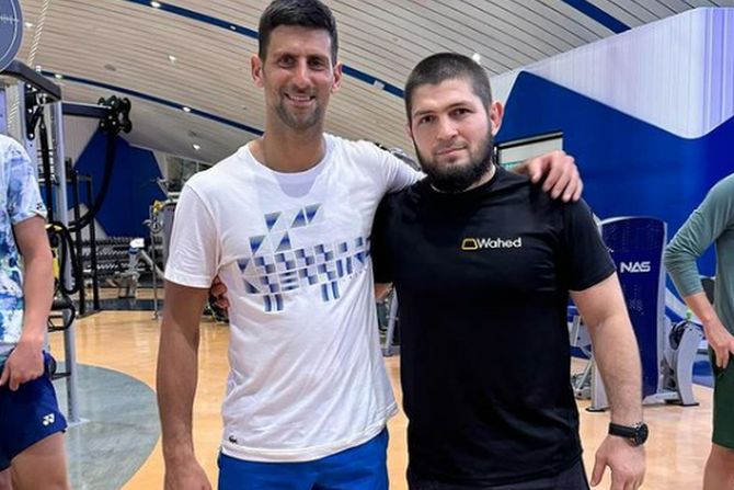 Novak Đoković Habib Nurmagomedov