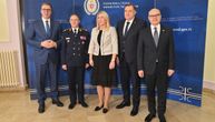 Vučić na prijemu Ministarstva odbrane Srbije: "Ozbiljno smo radili na unapređenju i osnaživanju Vojske"