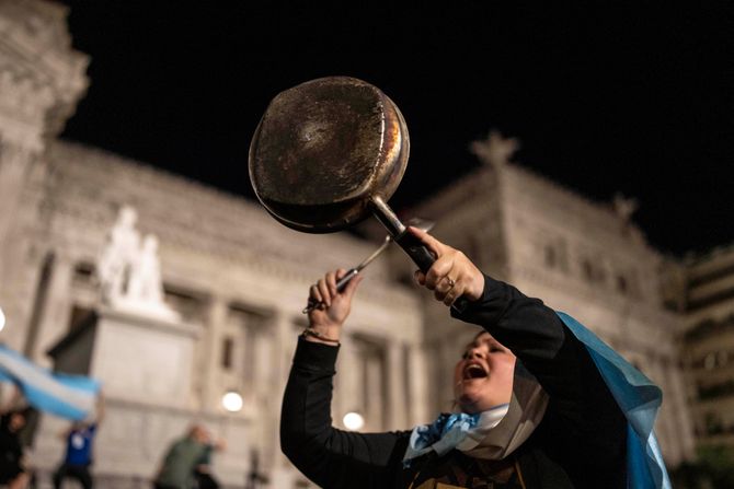 protesti, argentina