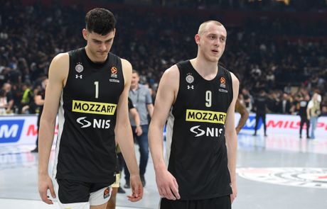 Tristan Vukčević i Alen Smailagić, KK Partizan