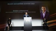 Marko Jovanović je izabran za najboljeg mladog menadžera: "Glavno merilo uspeha je rezultat tima"