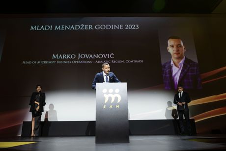 marko jovanović, mladi menadžer, SAM nagrade