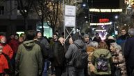 Održan novi protest SPN ispred RIK: Aleksić najavio da se nastavlja uvid u birački materijal