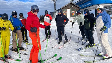 Vojska Srbije kurs za instruktora skijanja, skijanje